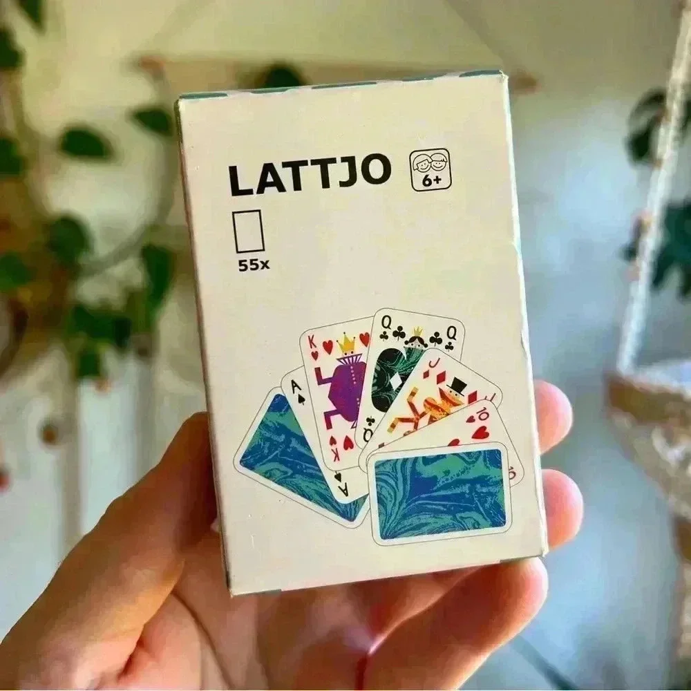 IKEA LATTJO Playing Cards Deck – Unique & Colorful Design for All Ages
